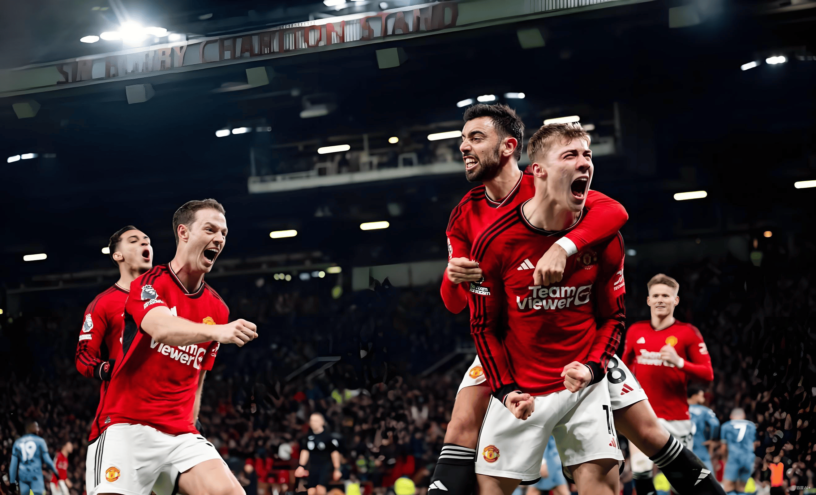 包含曼联实现三连胜，球队士气高涨的词条