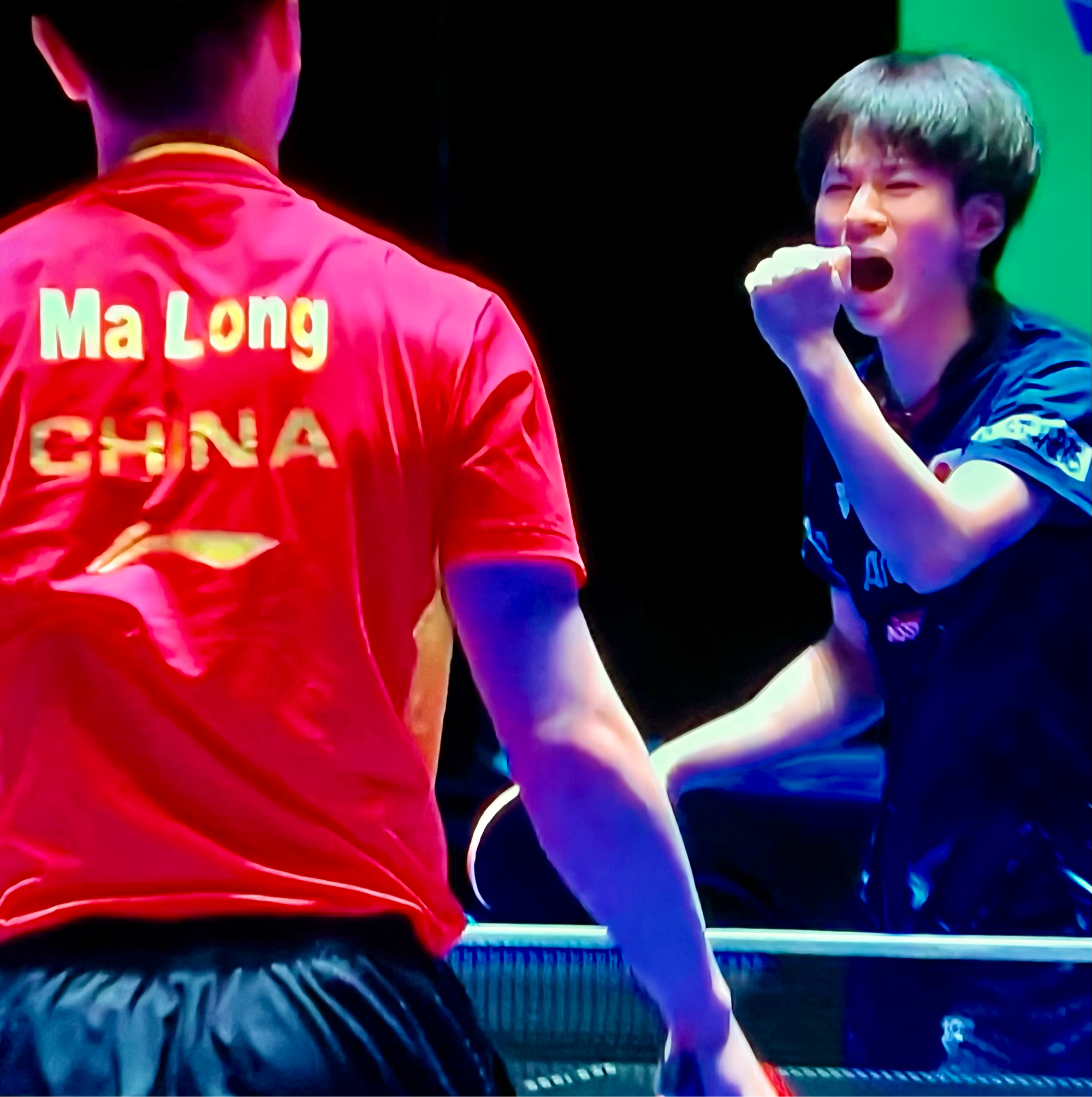 日本队轻取法国队，马龙统治全场的简单介绍